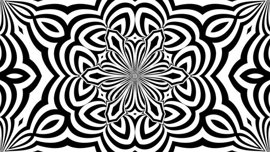 黑条和白纹计算机生成了抽象背景3D翻图片
