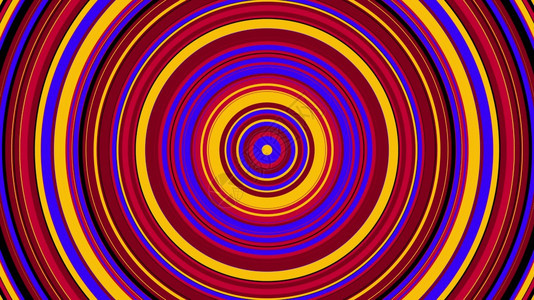 具有催眠旋转运动的抽象多彩圆圈计算机生成了3D旋涡背景圆圈与催眠旋转运动计算机生成抽象旋涡背景图片