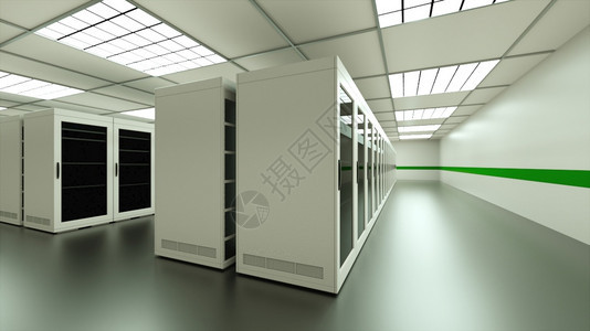 数据中心网络和互联电信技术数据存储和云服务概念3DD转换数据中心存储和云服务概念3d图片