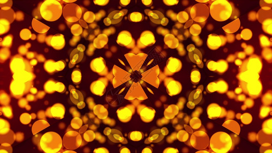 计算机从金质粒子中生成了美丽的抽象背景Kaleidoscope转换成向日葵种子3D转化成向日葵种子计算机从金质粒子中生成了抽象背图片
