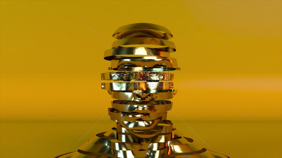 人体头部和面部由线条形成3D渲染计算机生成的头部变形背景人体头部和面部由线条形成3D渲染头部变形的计算机生成背景图片