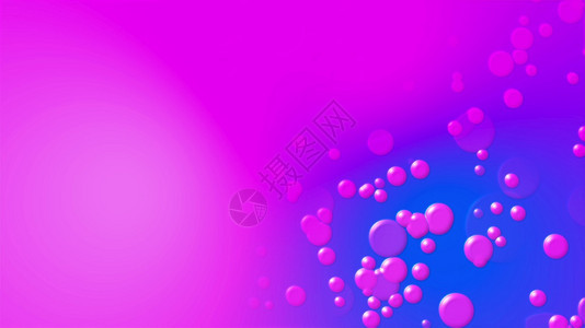 带有圆泡的抽象多色背景计算机生成3D翻譯带有圆泡的抽象多色背景翻译图片