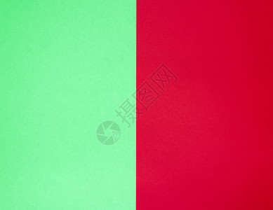 a4纸大小的框架抽象纸背景一半绿色红空间背景