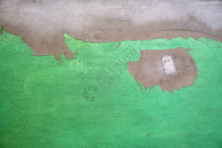 绿色水泥墙碎片有不合规定之处整形背景图片