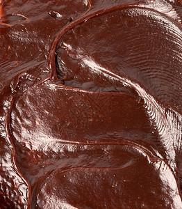 巧克力粘纹理美味和营养的三明治配料全框图片