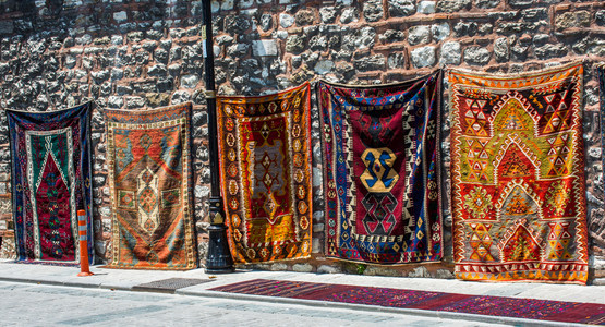 土耳其传统手制作地毯和图片