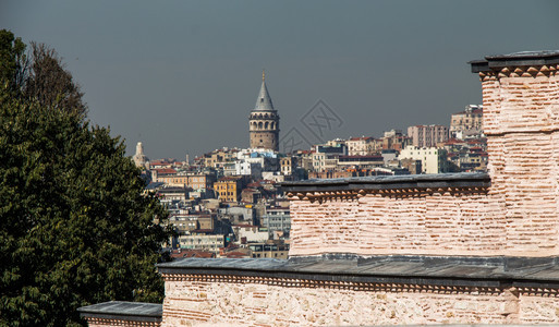 伊斯坦布尔历史性的建筑加拉塔台图片