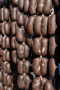 土耳其传统风格的干香肠图片