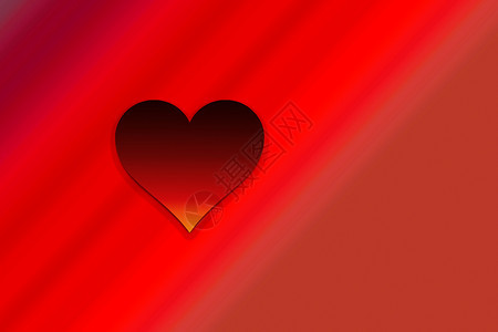 以红心形状为爱概念的情人节色彩多的背景图片
