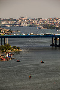金角的Eyup桥土耳其伊斯坦布尔图片