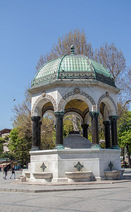土耳其奥斯曼时间建造德国喷泉图片
