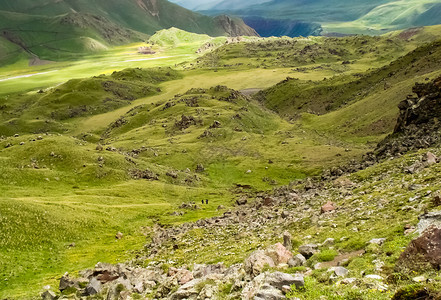 山上有草的山景山地景观山地植被山上有草的山景山地景观图片