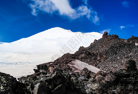 雪山景观山上有雪山地景观雪山景观山上有雪洛杉矶山图片