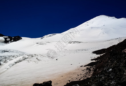 雪山景观山上有雪山地景观雪山景观山上有雪洛杉矶山图片