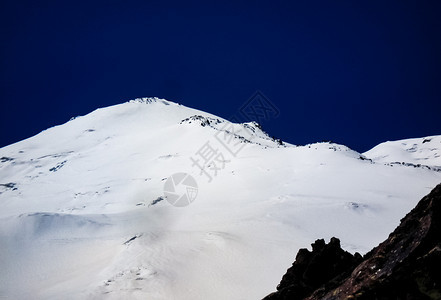 雪山景观山上有雪山地景观雪山景观山上有雪洛杉矶山图片