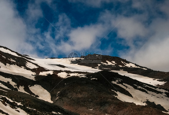 雪山景观山上有雪山地景观雪山景观山上有雪洛杉矶山图片