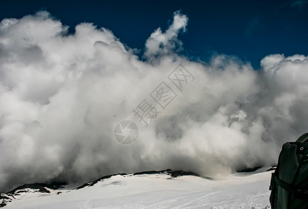 雪山景观山上有雪山地景观雪山景观山上有雪洛杉矶山图片