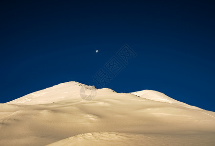 雪山景观山上有雪山地景观雪山景观山上有雪洛杉矶山图片