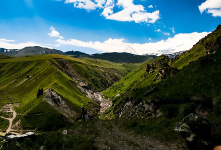 山上有草的山景山地景观山地植被山上有草的山景山地景观图片