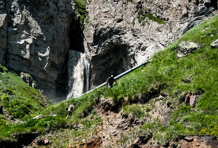 山上有草的山景山地景观山地植被山上有草的山景山地景观图片