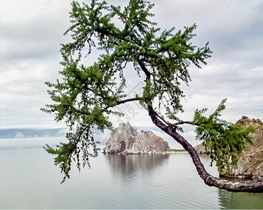 Baikal自然Baikal湖海岸景观Baikal湖自然Baikal湖海岸景观图片