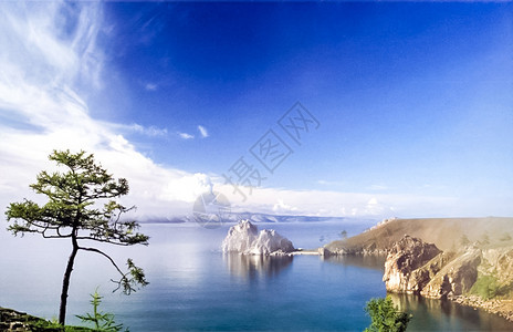 Baikal自然Baikal湖海岸景观Baikal湖自然Baikal湖海岸景观图片