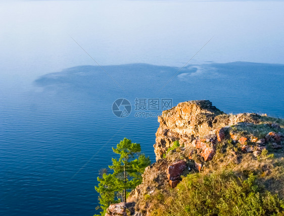 Baikal自然Baikal湖海岸景观Baikal湖自然Baikal湖海岸景观图片