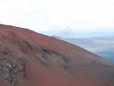 堪察卡的自然质堪察卡半岛的景观和光辉象堪察卡的观山脉和堪察卡火图片