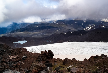 雪山景观山上有雪山地景观雪山景观山上有雪洛杉矶山图片