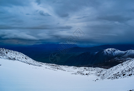 雪山景观山上有雪山地景观雪山景观山上有雪洛杉矶山图片