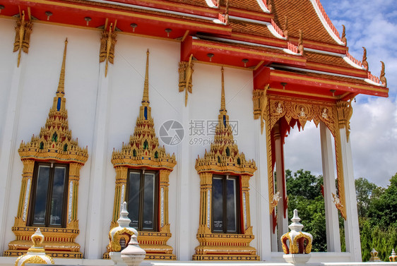 泰国曼谷2018年月4日泰国寺庙综合体曼谷佛教寺庙泰国综合体曼谷佛教寺庙图片