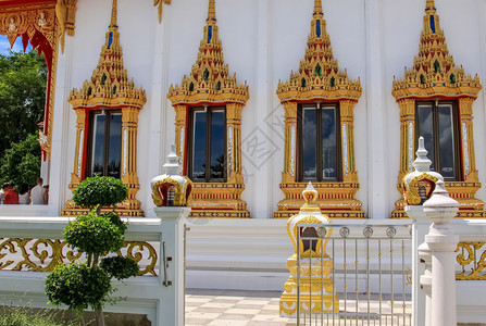 泰国曼谷2018年月4日泰国寺庙综合体曼谷佛教寺庙泰国综合体曼谷佛教寺庙图片