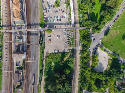 莫斯科市的顶端景色城市的建筑道路和其他基础设施从上面看城市景色从上面看城市景色图片