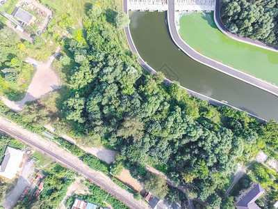 莫斯科市的顶端景色城市的建筑道路和其他基础设施从上面看城市景色从上面看城市景色图片