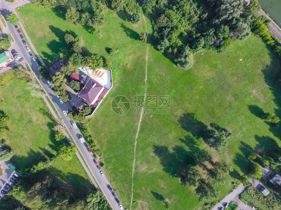 莫斯科市的顶端景色城市的建筑道路和其他基础设施从上面看城市景色从上面看城市景色图片