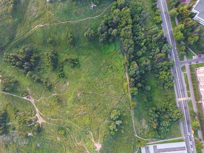 莫斯科市的顶端景色城市的建筑道路和其他基础设施从上面看城市景色从上面看城市景色图片