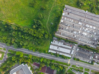 莫斯科市的顶端景色城市的建筑道路和其他基础设施从上面看城市景色从上面看城市景色图片