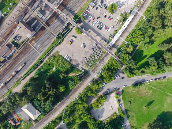 莫斯科市的顶端景色城市的建筑道路和其他基础设施从上面看城市景色从上面看城市景色图片