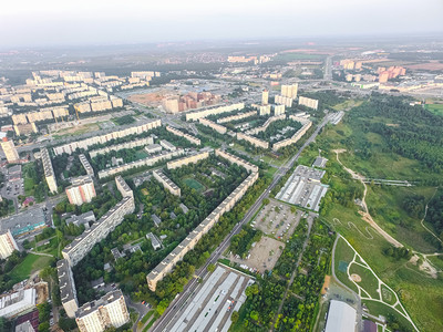 莫斯科市的顶端景色城市的建筑道路和其他基础设施从上面看城市景色从上面看城市景色图片