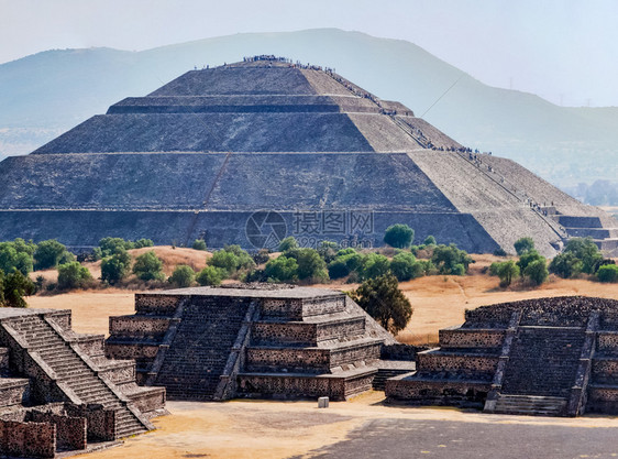 墨西哥玛雅文明的金字塔古代文明的遗产图片