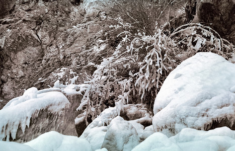 贝加尔岛的冬天湖面冰雪冬天贝加尔岛自然的美丽白加尔岛的冬天湖面冰雪图片