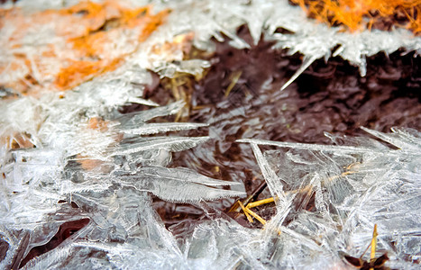 贝加尔岛的冬天湖面冰雪冬天贝加尔岛自然的美丽白加尔岛的冬天湖面冰雪图片