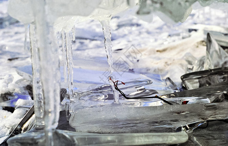 贝加尔湖淡水冰块冻贝加尔湖冬季面冰雪贝加尔湖大自然的美丽贝加尔湖淡水冰块冻图片