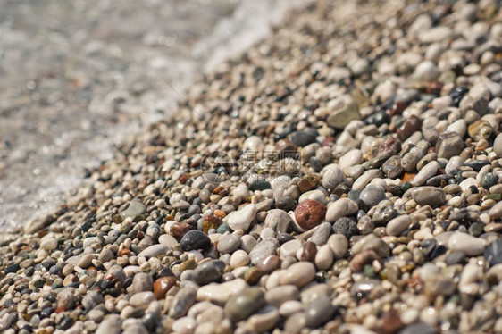 具有潮汐波浪的海石块照片大石块海滩864图片
