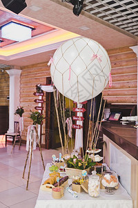Banquet大厅的原设计气球模型是喜庆桌8530的装饰品图片