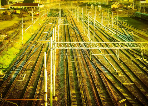 铁路或火车运输旧铁路图片
