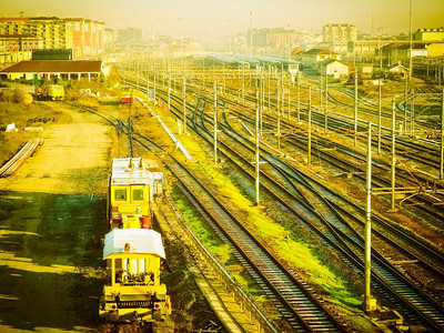 铁路或火车运输旧铁路图片