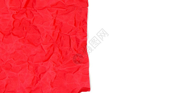 红色折痕纸纹理可用作圣诞节背景白色空白复印空间红色折痕纸纹理背景图片