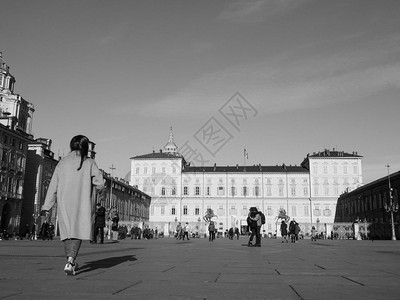 2019年月JANU2019PalazzoReale意称皇宫黑白两色都灵的PalazzoReale意称皇宫黑白两色都灵的Pala图片