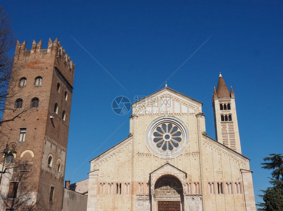 意大利维罗纳圣泽诺大教堂维罗纳圣泽诺大教堂图片